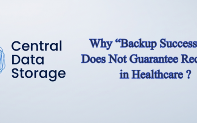 Why “Backup Successful” Does Not Guarantee Recovery in Healthcare?