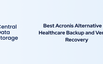 Best Acronis Alternative for Healthcare Backup and Verified Recovery