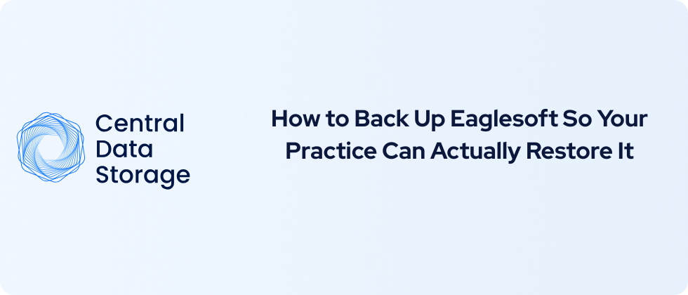BackUp Eaglesoft
