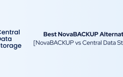 Best NovaBACKUP Alternative: NovaBACKUP vs. Central Data Storage