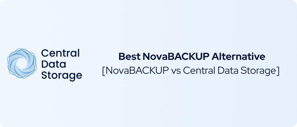 NovaBACKUP Alternative NovaBACKUP Alternative