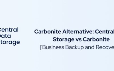 Best Carbonite Alternative for Business – Carbonite vs Central Data Storage